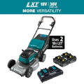Makita 5.0Ah Kosiarka trawnika, 53,3 cm, 18V, 36V, akumulatorowy konstrukcja, bezszczotkowy