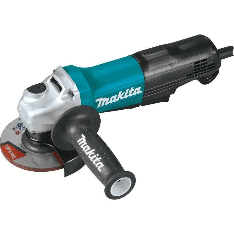 Makita, 12,7 cm, Kąt obrotowy wiosła Grinder, 4-1 / 5,1 cm / 12,7 cm, 5,1 cm