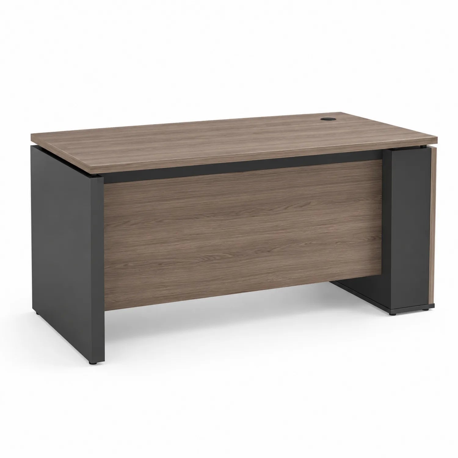 Biurko proste drewniane i metalowe 140cm x 60cm x 75cm