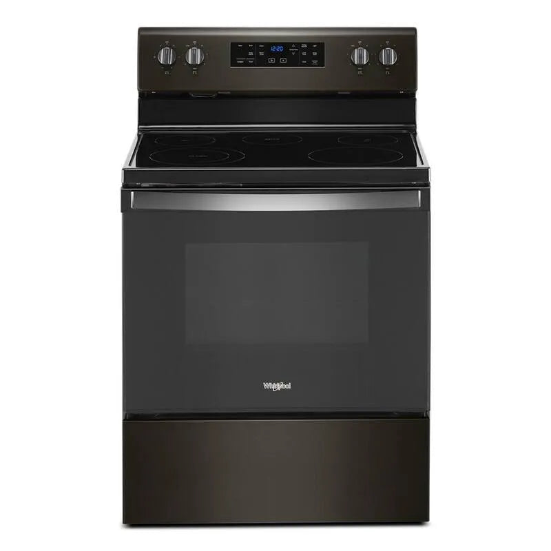 Whirlpool Electric kuchenka, 76,2 cm, 150,1 l, 5 Palnik, Czarny