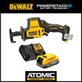 DEWALT POWERSTACK Zestaw do rozruszników akumulatorów kompaktowych, Bezprzewodowy konstrukcja, Kompaktowy projekt przenośny, 20V, Bezszczotkowy