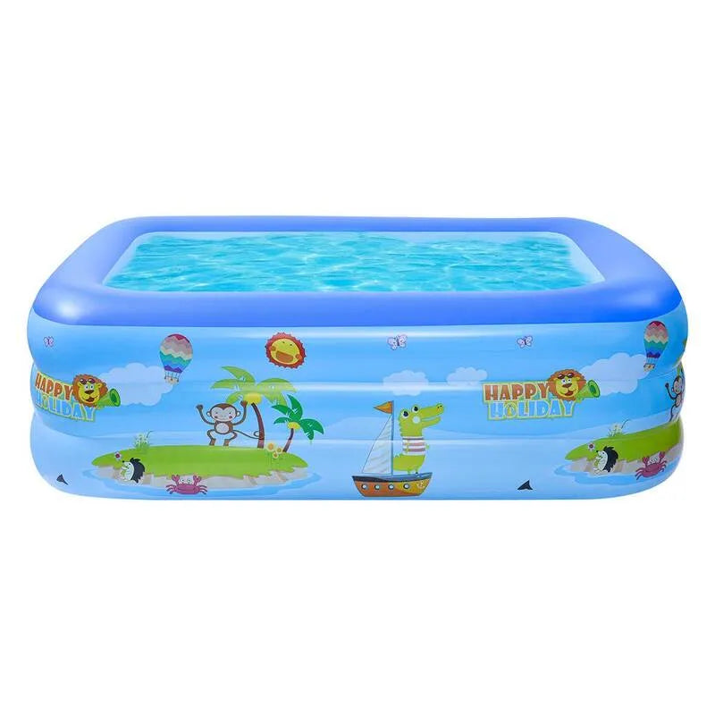 209,8 cm, do użytku na zewnątrz, nad ziemią PCV do użytku na zewnątrz Ocean Toy Pool dla dzieci, 139,7 cm, 64,8 cm