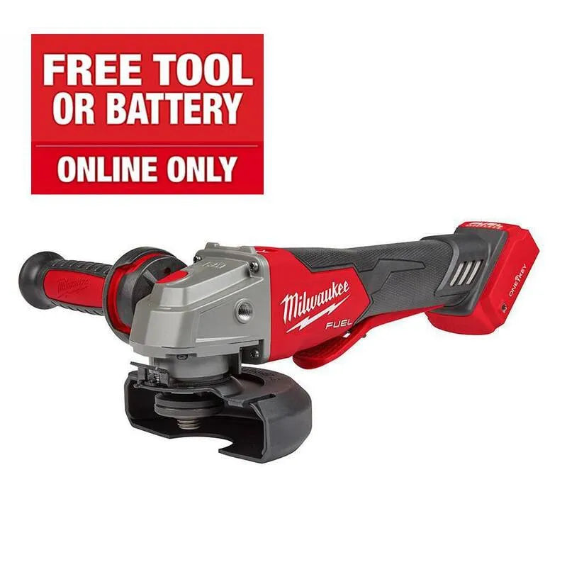 Milwaukee Fuel 18V M18, 4-1 / 5,1 cm, 12,7 cm, Bezprzewodowy projekt, Tool- Tylko, Hamulcator z przełącznikiem wiosła, Bezszczotkowy
