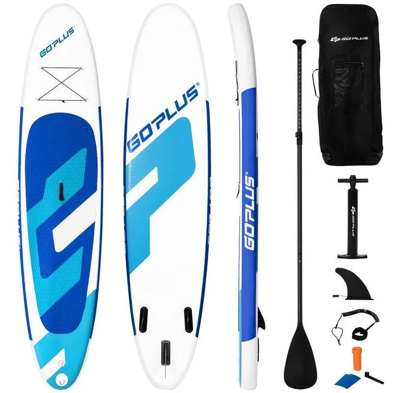 Nadmuchiwany stojak, 335,3 cm, 6 stóp, Gruby z Plecak Leash Aluminium Paddle