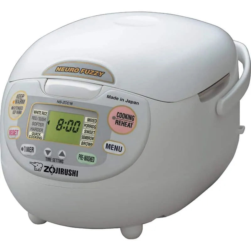 10-Cup Premium biały Rice urządzenie do gotowania 10- Cup, Timer, Neuro, Fuzzy Premium biały Rice urządzenie do gotowania z do zabudowy Timer