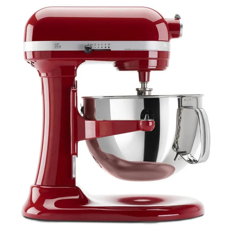 10-prędkość KitchenAid 10- Szybkie Imperium Czerwony Stand, 5,7 l, Wire Whip i Hook Dough