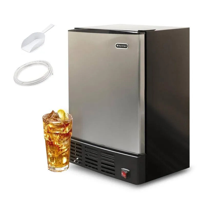 kostkarka do lodu, 38,1 cm, Stal nierdzewna, Energy Star, ENERGY STAR Certified