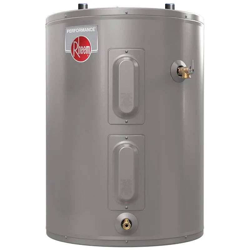 6-Year Rheem 3800, 28 Gal, Performance 28 Gal. Krótki podwójny element elektryczny podgrzewacz wody z 6- Lat gwarancji