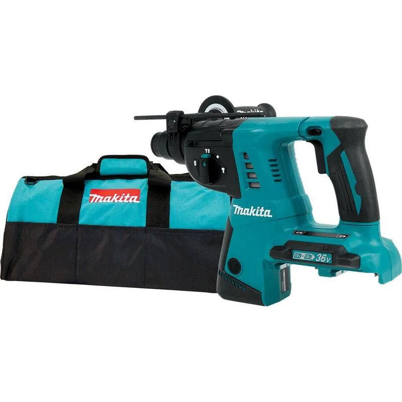 Makita wiertarka udarowa, 18V X2, 36V, 2,5 cm, akumulatorowy SDS- Plus Beton / Musonry młotowiertarka Drill