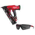 Milwaukee 18-Volt Zakończ Nailer Narzędzie, akumulatorowy konstrukcja, M18, 15GA, bezszczotkowy