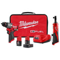 12-Volt Milwaukee 12- Volt wiertarka udarowa Kit, 1 / 5,1 cm, 20,3 cm, akumulatorowy konstrukcja, M12, bezszczotkowy