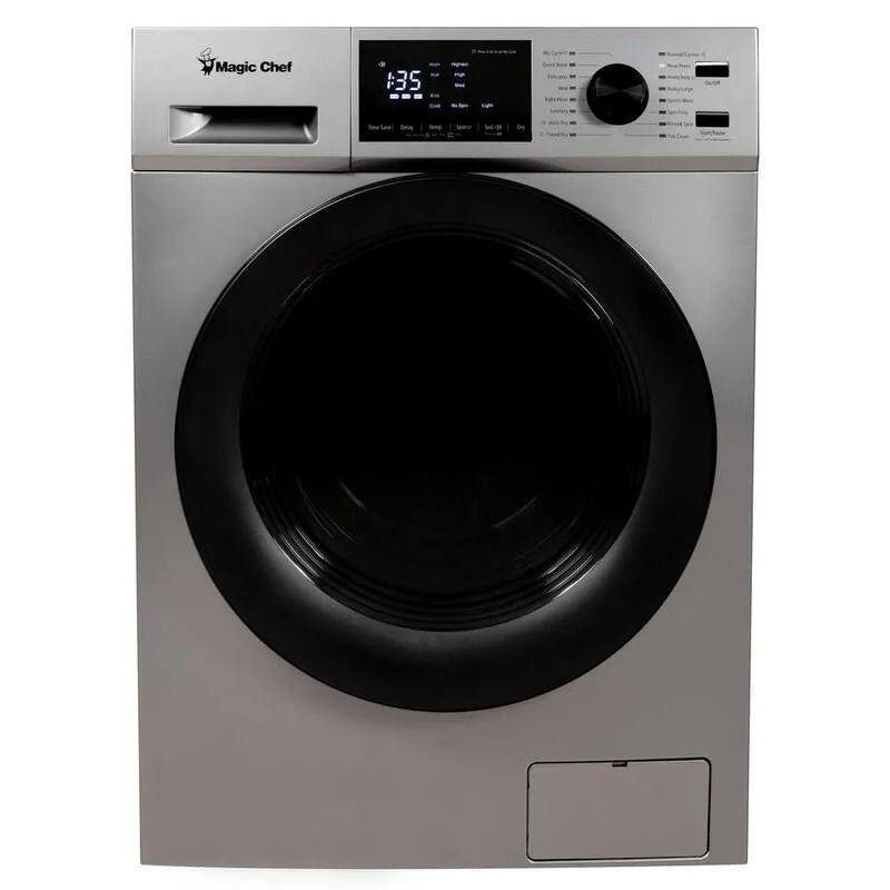 Magic Chef All- In- One pralka And suszarka, 76,5 l, Silver