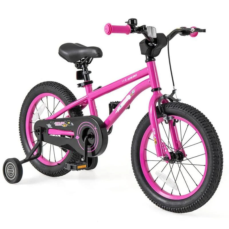 7-Years 4-Years 4-Lat, 40,6 cm Kid & # x27; Bike dla 7- Lat z regulowanego siodła i anty-przesuwne kierownicy różowy, 40,6 cm