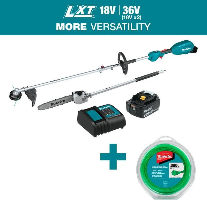Makita 4.0Ah Zestaw bezkorbowy para trzonek, 18V, bezkorbowy konstrukcja, 175 & # x27, & Linia przyciskowa