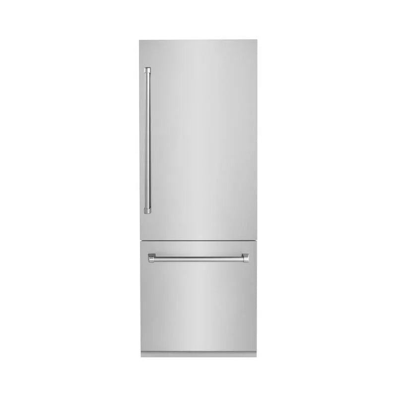 2-Door Lodówka 2-Drzwi, 76,2 cm, Stal nierdzewna, Zamrożona żywność Magazynowanie Appliance, Kuchnia Picie wody Fixture