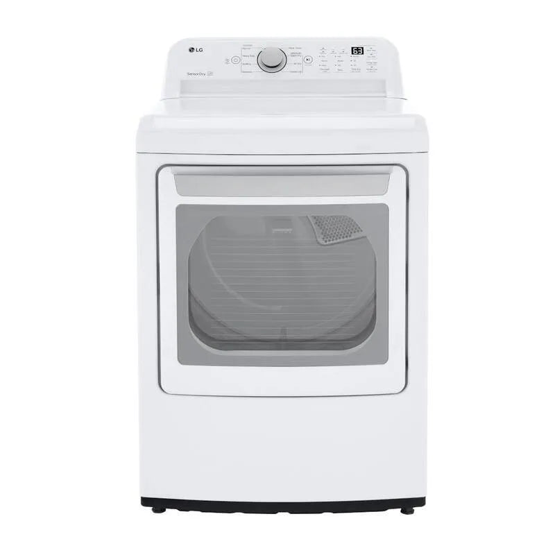 LG, 206,7 l. Wyposażony w suszarkę gazową w technologii suchej w kolorze białym, sensor