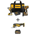DEWALT 6.0Ah zestaw sterownika Combo, 20V, bezkordonu, FLEXVOLT 6.0Ah Bateria, Bezszczotkowy