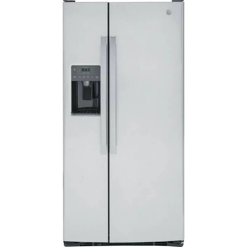 GE Refri rator, 651,3 l, ENERGY STAR, standard głębokość, stal nierdzewna