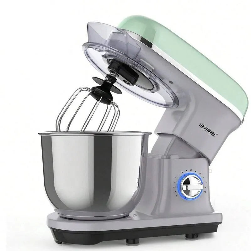 6-prędkość Prędkość zielony malowany Stojak 6- Prędkość, 5,2 l, Big Chef 5,2 l, Hak, Jedzenie Beater i Masło Beater