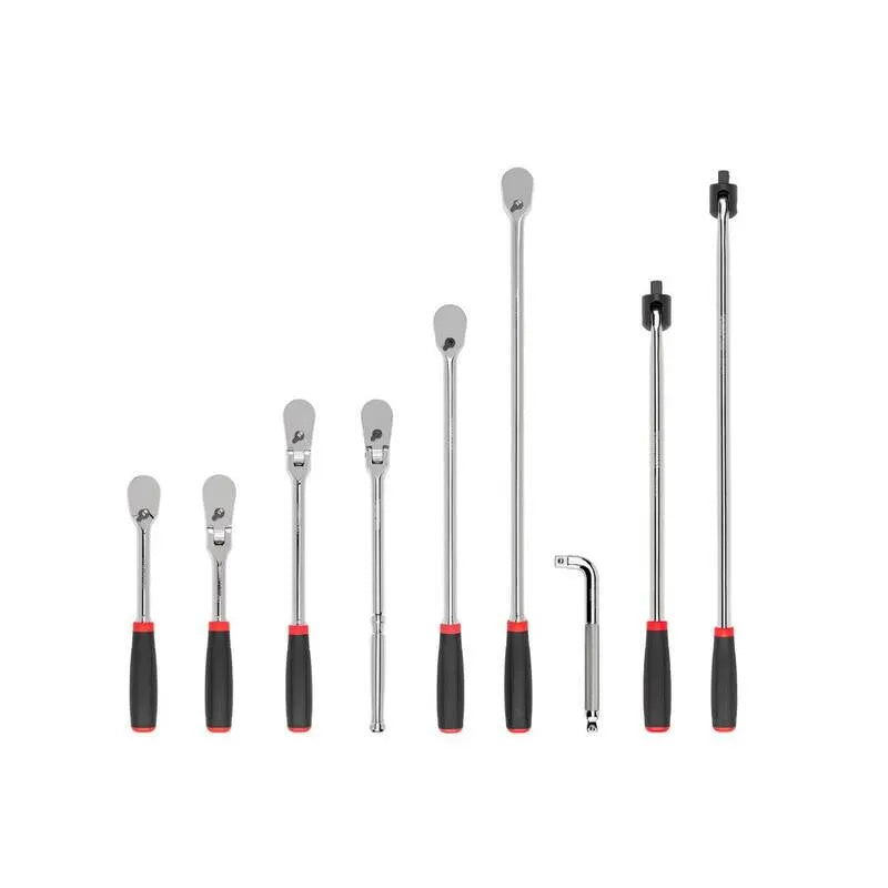 9-elementów Zestaw 9-częściowy, 1 / 5,1 cm, oraz 9-częściowy zestaw 9-częściowy, L- Handle, uchwyt napędowy Comfort uchwyt Ratchet