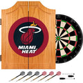 Magazyn Miami Heat Wood Wykończenie darta, NBA, Meble do przechowywania domu