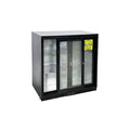 EB2S, Commercial NSF Napoje Back Bar chłodziarka Slide Door EB2S czarny, Commercial, 209,5 l, 90,2 cm
