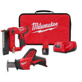 12-Volt Milwaukee 12- Volt Gauge Lithium- Ion akumulatorowy Pin Nailer Kit, akumulatorowy konstrukcja, M12, 23