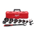 Milwaukee, 1 / 2, 1 / 2 in. x 2 in. Ratchet Knockout Set