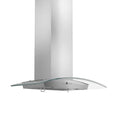 Okap kuchenny, Okap, 400 CFM, 91,4 cm, Stal nierdzewna, Wall- Mountable
