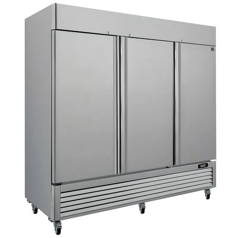Upright zamrażarka, 209,7 cm, 2038,8 l., Stal nierdzewna, Zamrożone Food Storage Appliance
